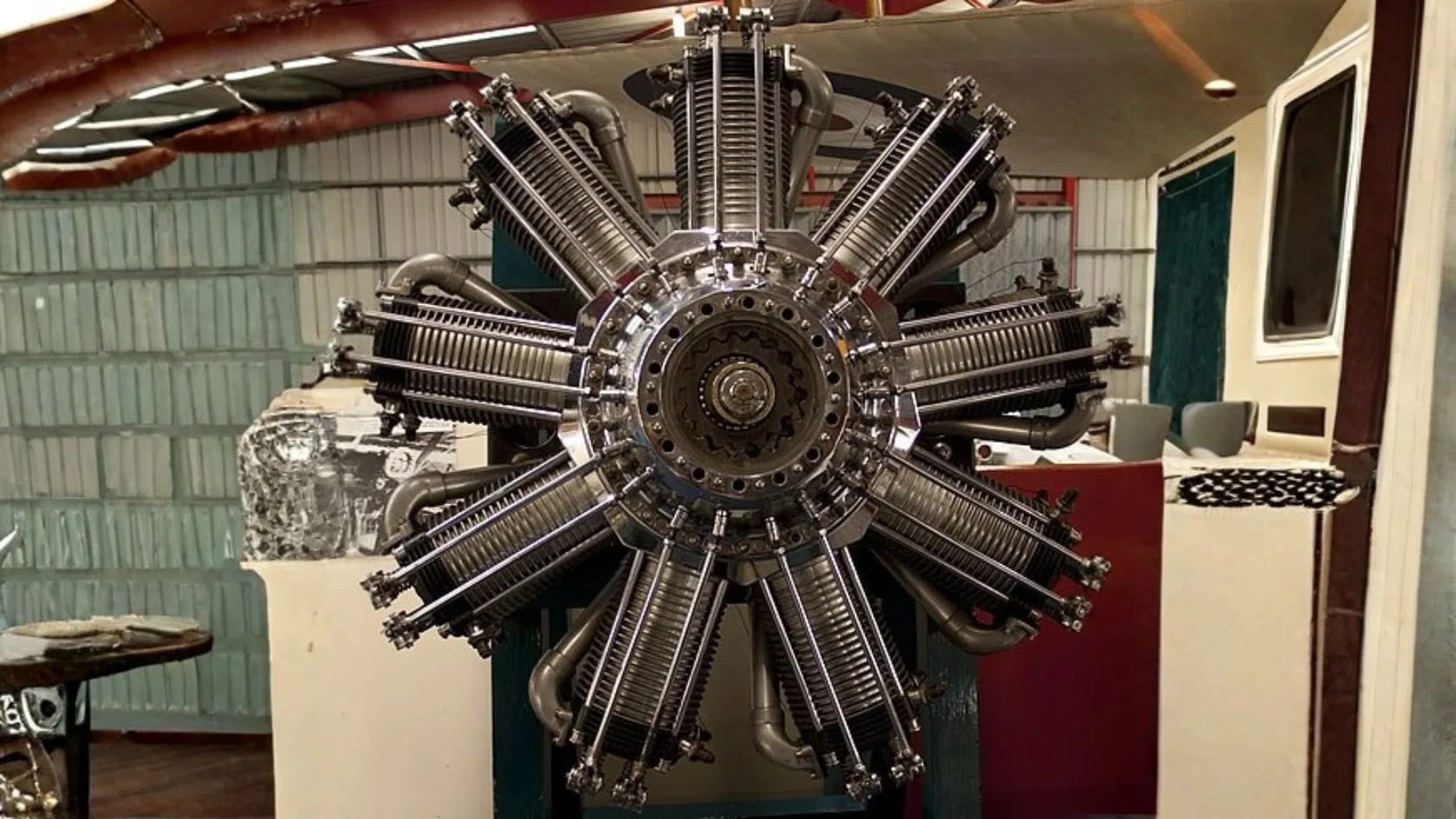 Motor aeronáutico criado por W.O. Bentley